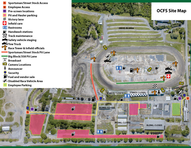 Open Practice 2020 Orange County Fair Speedway